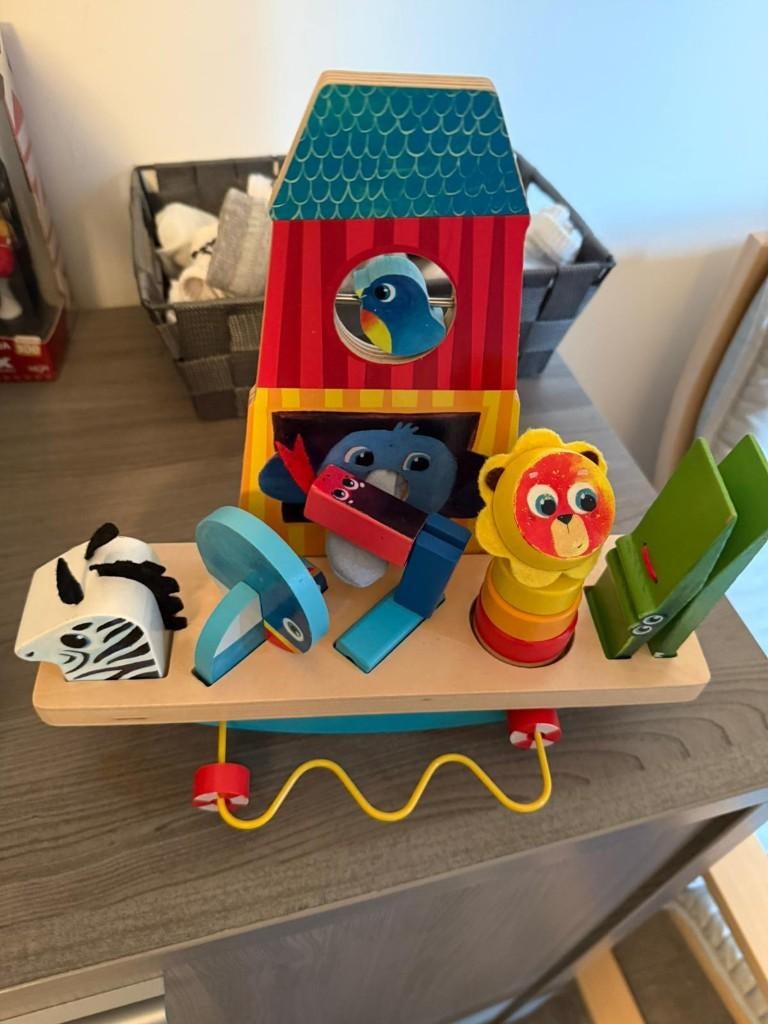 Jeu éducatif en bois, Enlèvement