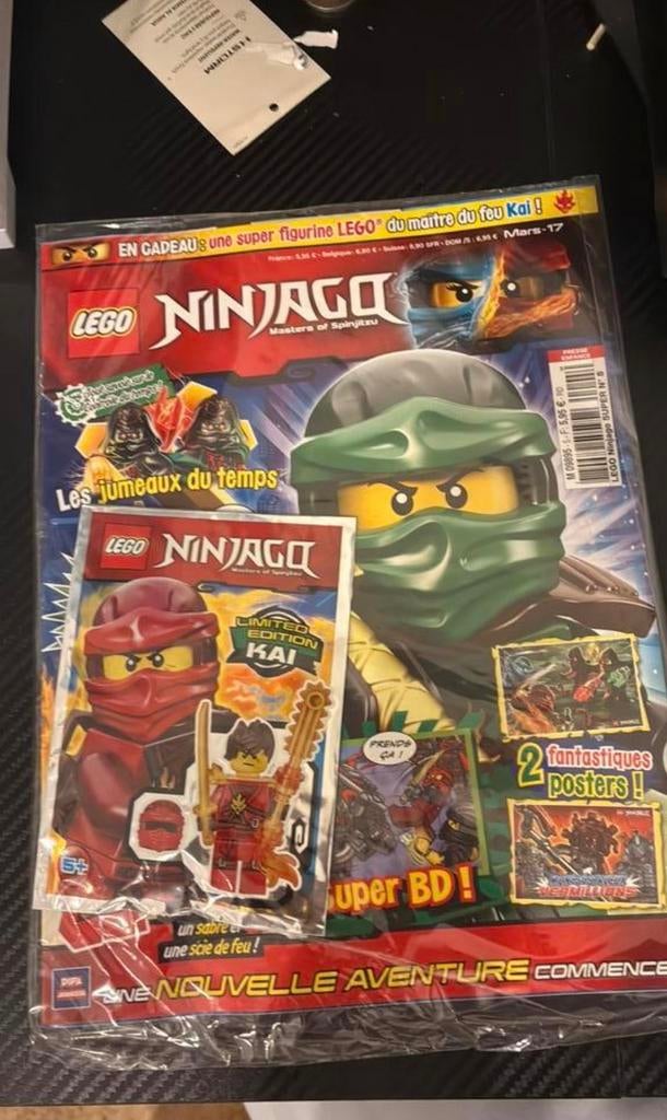 Lego ninjago magazine, Kinderen en Baby's, Speelgoed | Duplo en Lego, Ophalen of Verzenden, Nieuw, Complete set, Lego