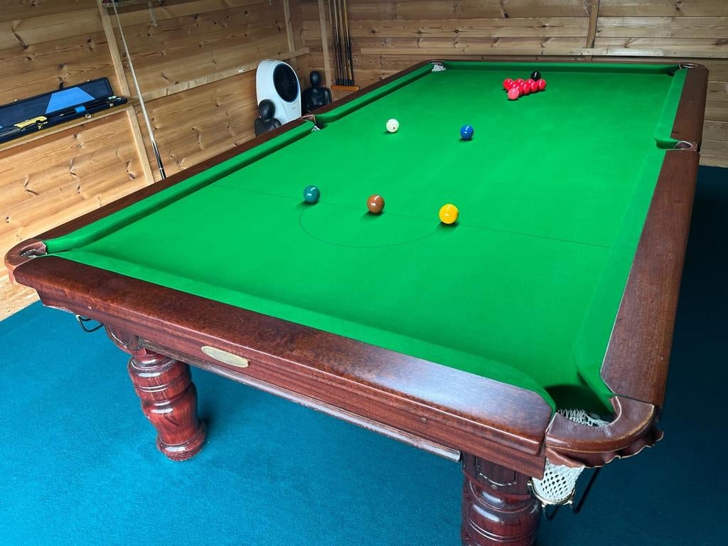 Snooker 9ft, Ophalen