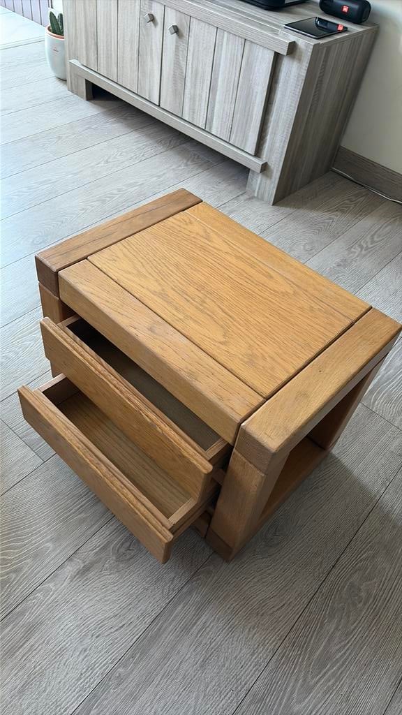 Nachtkastjes, Ophalen, Gebruikt, Eikenhout, 50 tot 100 cm