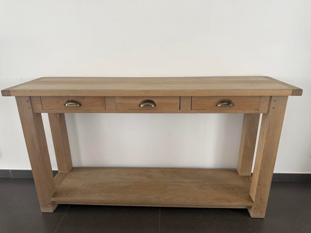 Mooie landelijke eiken commode, Huis en Inrichting, Tafels | Sidetables, Zo goed als nieuw, Ophalen