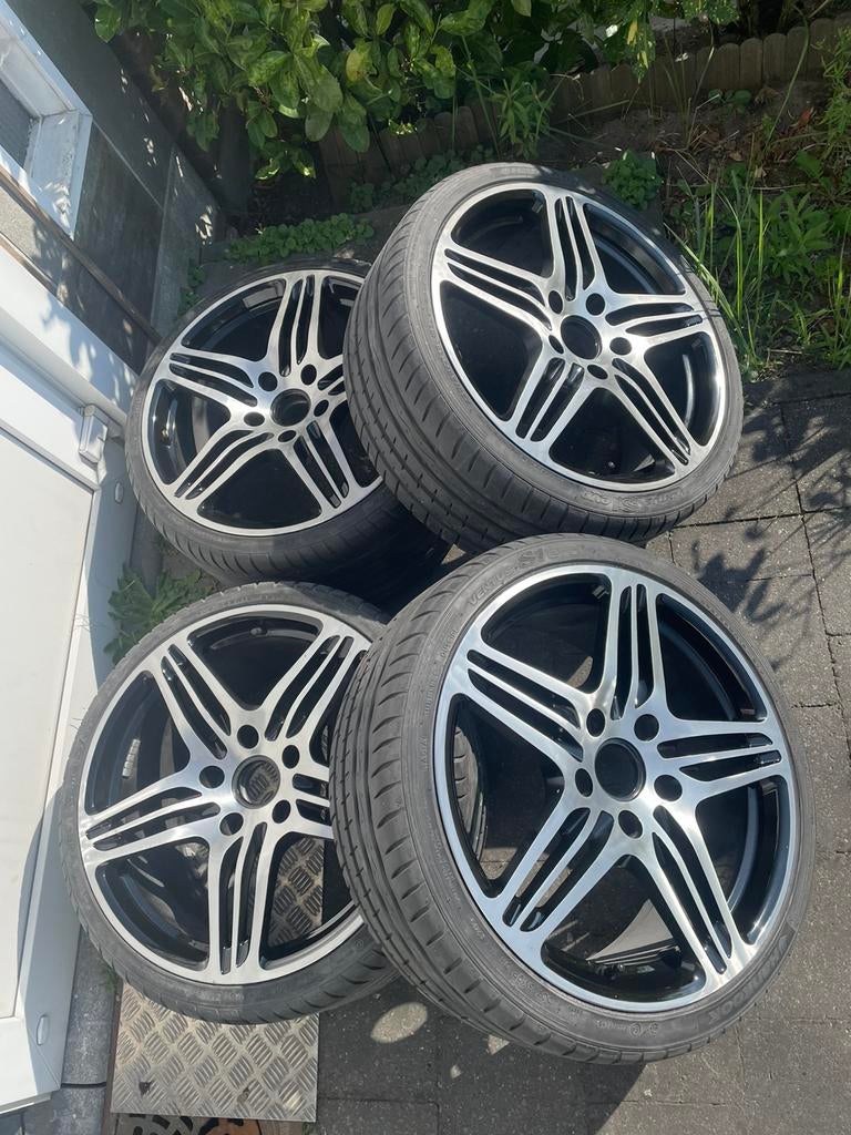 5x130 velgen 19 inch breedset/porsche turbo velgen, Ophalen, Zo goed als nieuw
