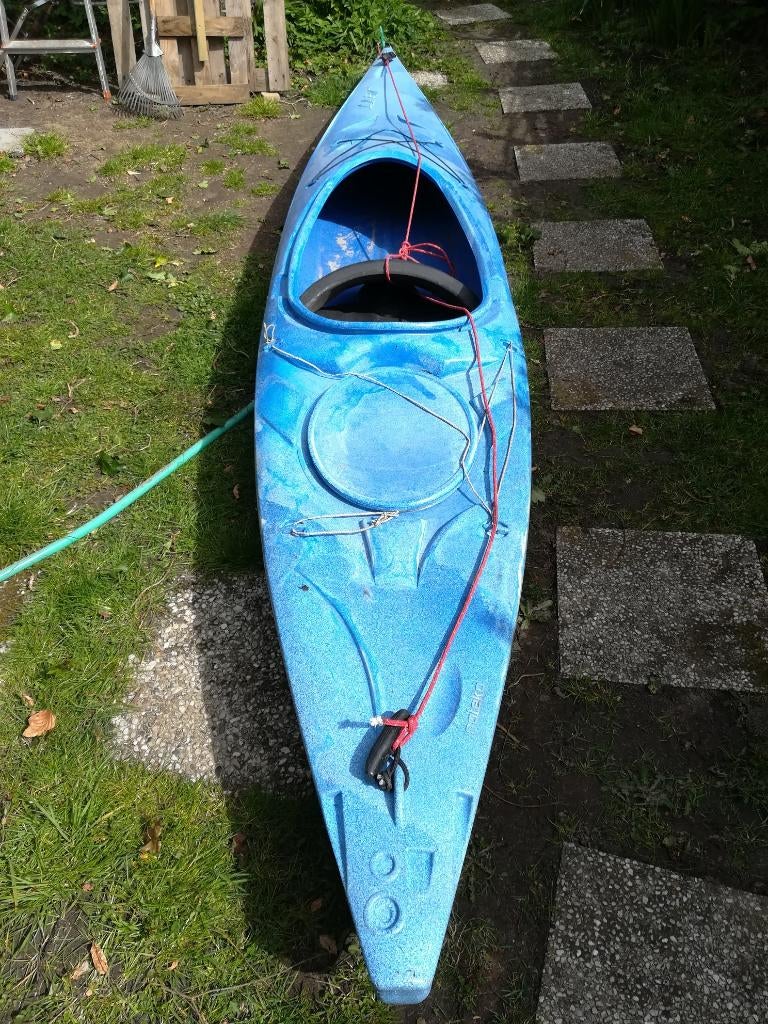 1-persoonskajak “Roteko Jett 400” met 2 peddels, Enlèvement, Utilisé, 1 personne