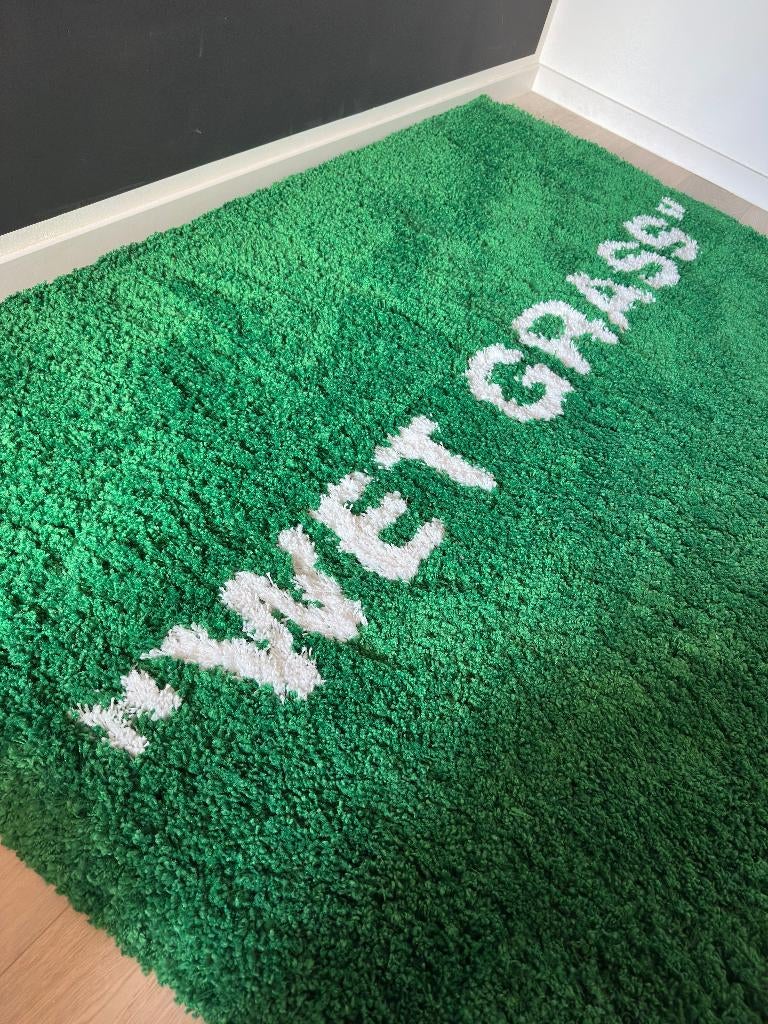 Virgil Abloh, Ikea wet grass mat, Vert, Moderne, Comme neuf, Enlèvement