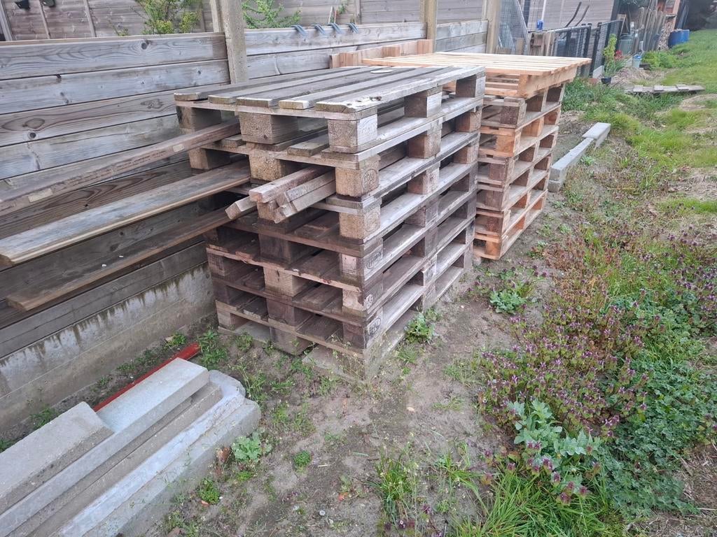 Gratis paletten, Tuin en Terras, Ophalen