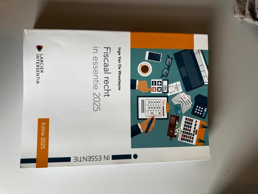 Fiscaal recht in essentie, Boeken, Ophalen of Verzenden, Zo goed als nieuw