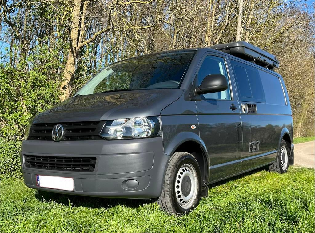 Volkswagen Transporter T5 Camper-123500 km-22900 euros-2012, Autos, Camionnettes & Utilitaires, Particulier, Airbags, Air conditionné