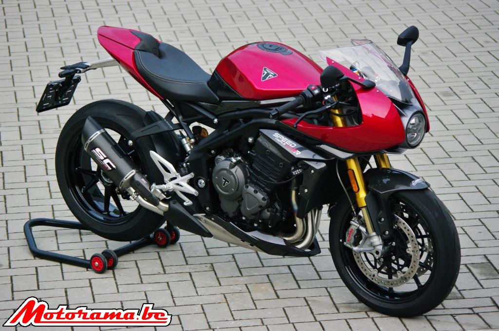 Triumph Speed Triple 1200 RR - 2022 - 3000 km, Permis Moto A, Entreprise, Plus de 35 kW, 3 cylindres