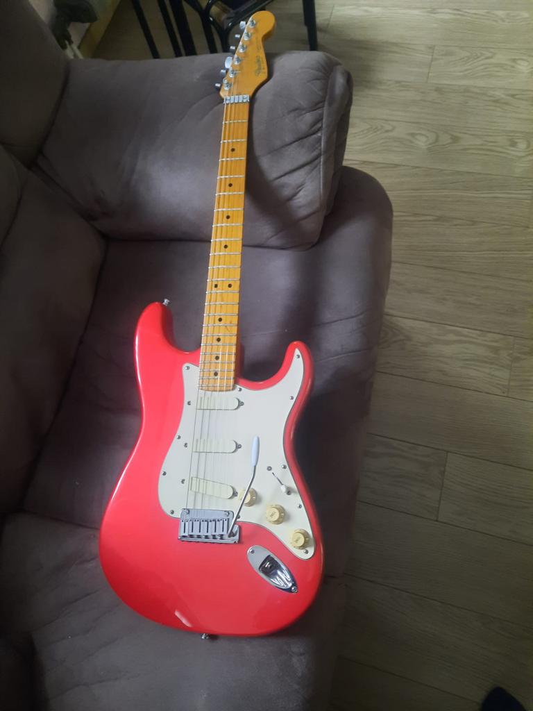 Gitaar Fender Stratocaster USA, Enlèvement, Comme neuf, Fender
