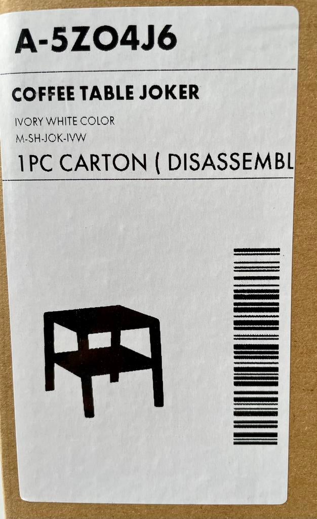 Bijzettafel Tilia Joker, Ophalen, Nieuw, Rechthoekig