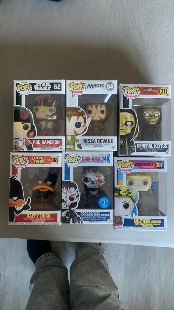 6 funko pops à vendre/échanger, Collections, Enlèvement ou Envoi, Comme neuf