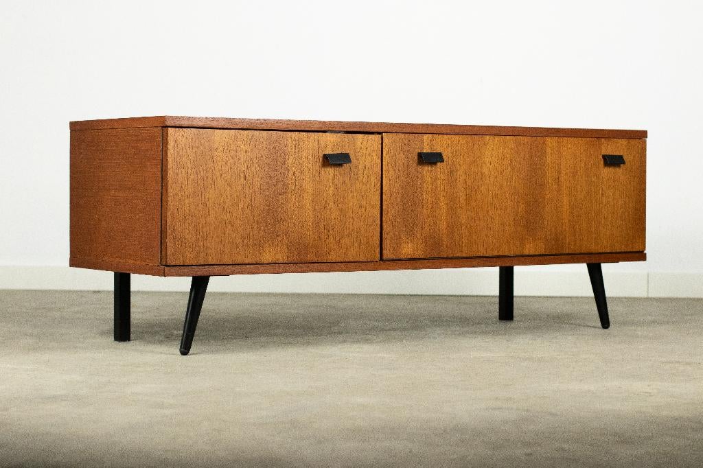 Prachtig vintage TV meubel, Ophalen, Vintage, Zo goed als nieuw, Minder dan 100 cm