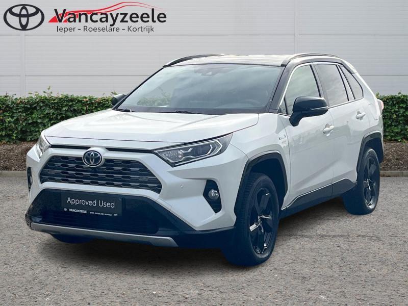 Toyota RAV-4 Style Plus+360cam+gps+sens V+A, Emergency brake assist, 161 kW, Wit, 5 deurs