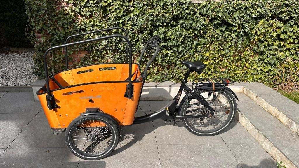 Bakfiets VOGUE SUPERIOR 3, Autres marques, Électrique, Enlèvement, Utilisé
