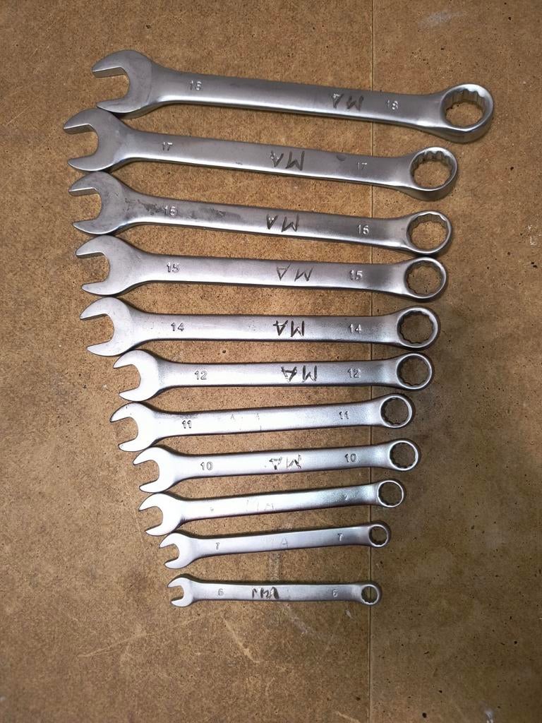 Ringsleutel steeksleutel set, Ophalen