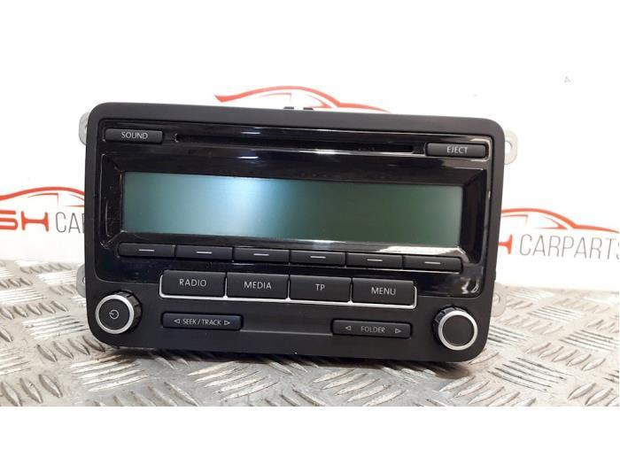 Radio CD Speler van een Volkswagen Polo, Gebruikt, -, Volkswagen, -