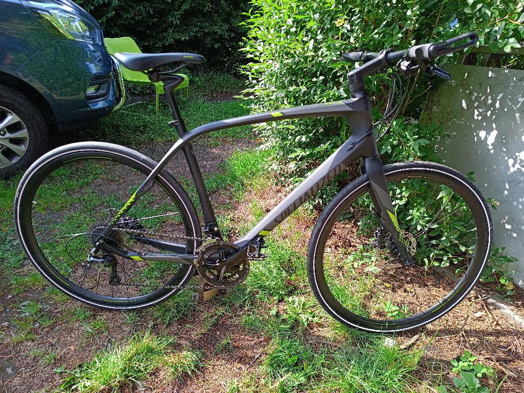 Specialized Sirrus carbon, Ophalen