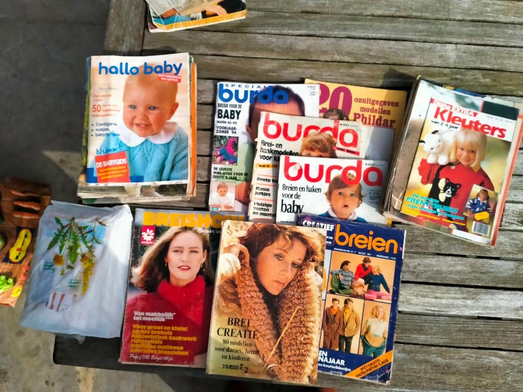Retro breiboeken, Hobby en Vrije tijd, Ophalen of Verzenden, Gebruikt, Breien of Haken, Patroon of Boek