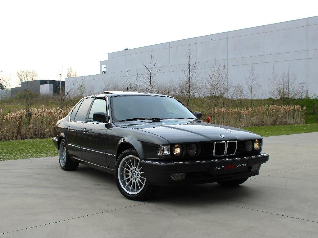 ✅Bmw 735i E32 Oldtimer * Open dak * leder * Cruise Control, Auto's, BMW, Automaat, Achterwielaandrijving, Open dak, Leder