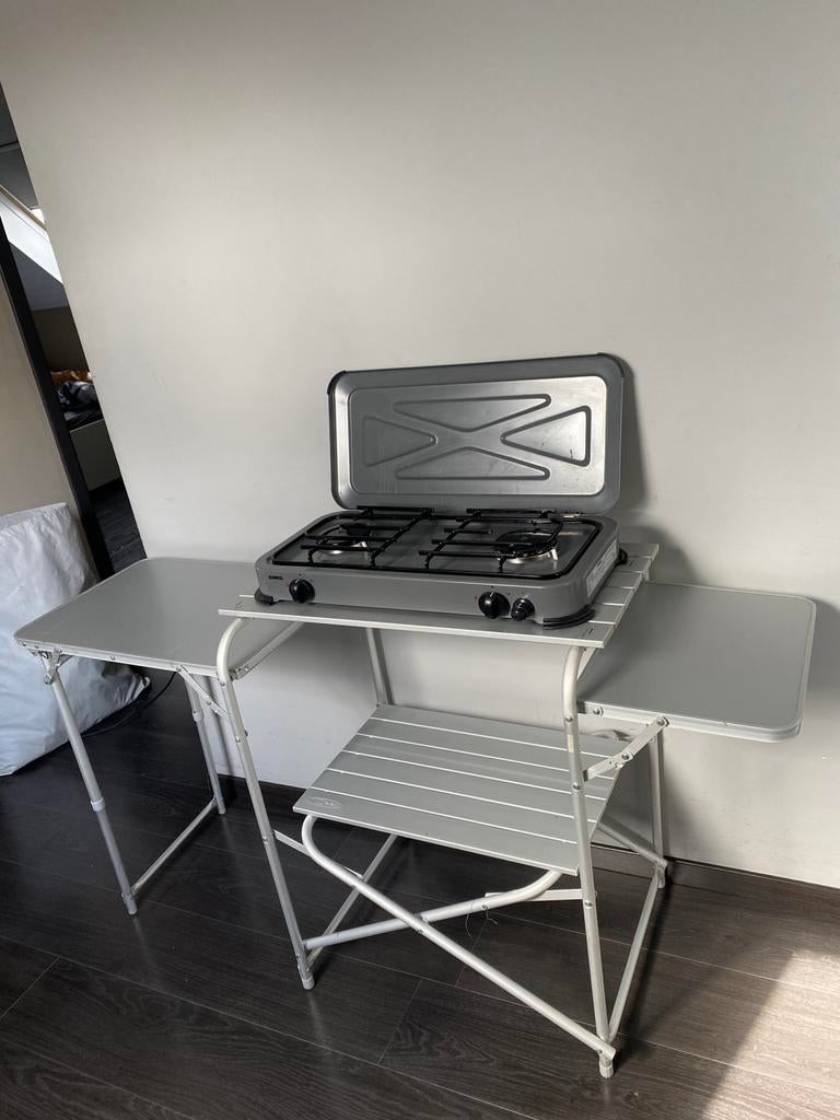 Campingkeuken met gasvuur, Ophalen, Gebruikt