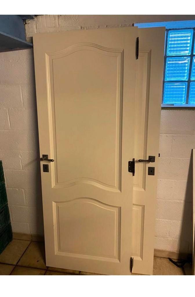 Volle houten deuren incl omkasting, Ophalen