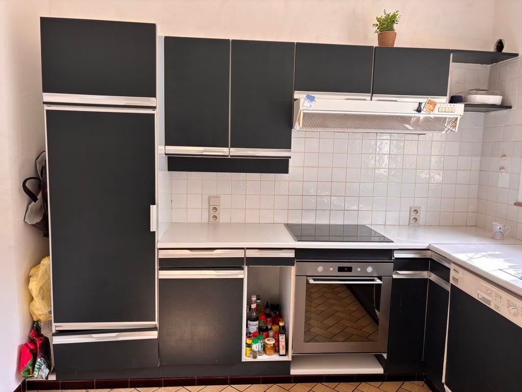 Cuisine equipée, Maison & Meubles, Synthétique, Enlèvement, Utilisé, Cuisine d'angle