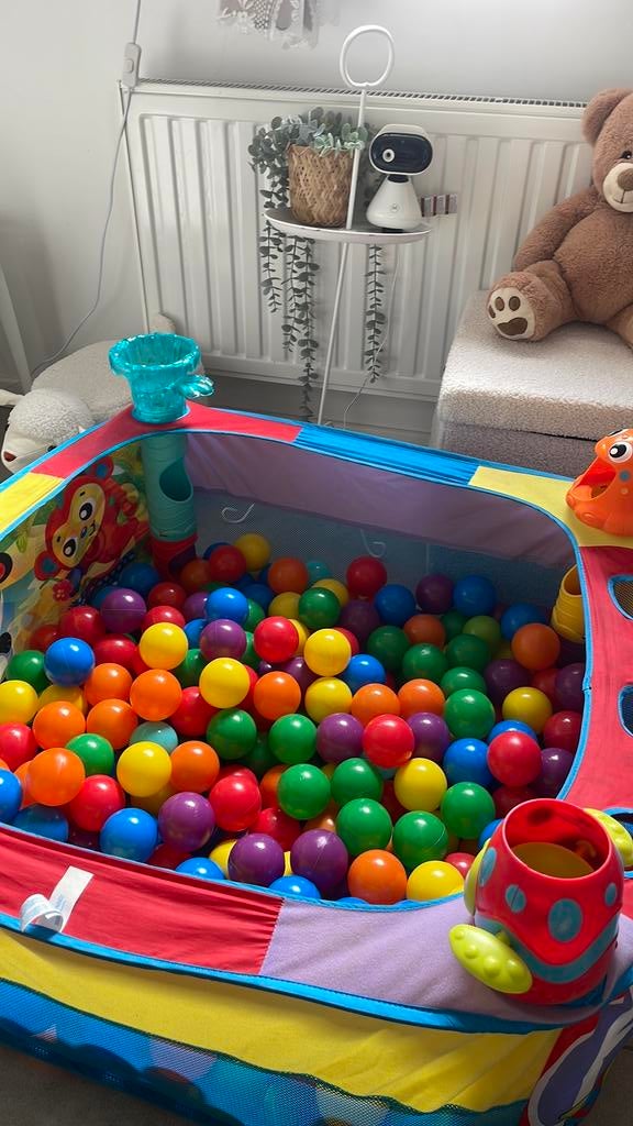 Kleurrijke ballenbad, Kinderen en Baby's, Speelgoed | Babyspeelgoed, Ophalen, Gebruikt