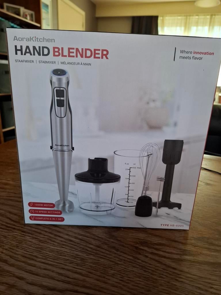 Staafmixer/blender NIEUW, Elektronische apparatuur, Blenders, Ophalen, Blender