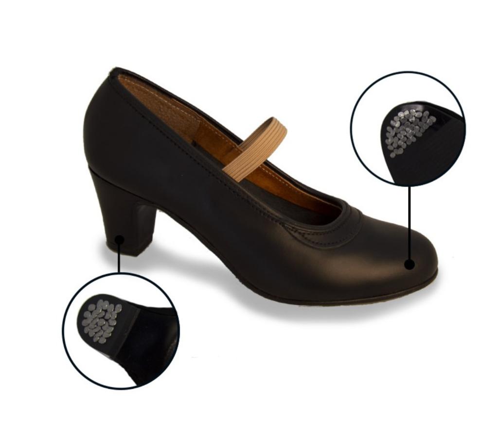 Chaussures Flamenco en Cuir avec Clous, Enlèvement ou Envoi, Comme neuf, Chaussures