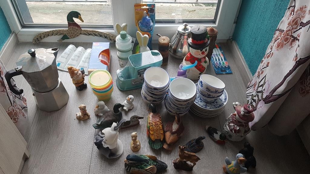 handwerk, rommelmarkt, serviesgoed, Antiek en Kunst, Ophalen