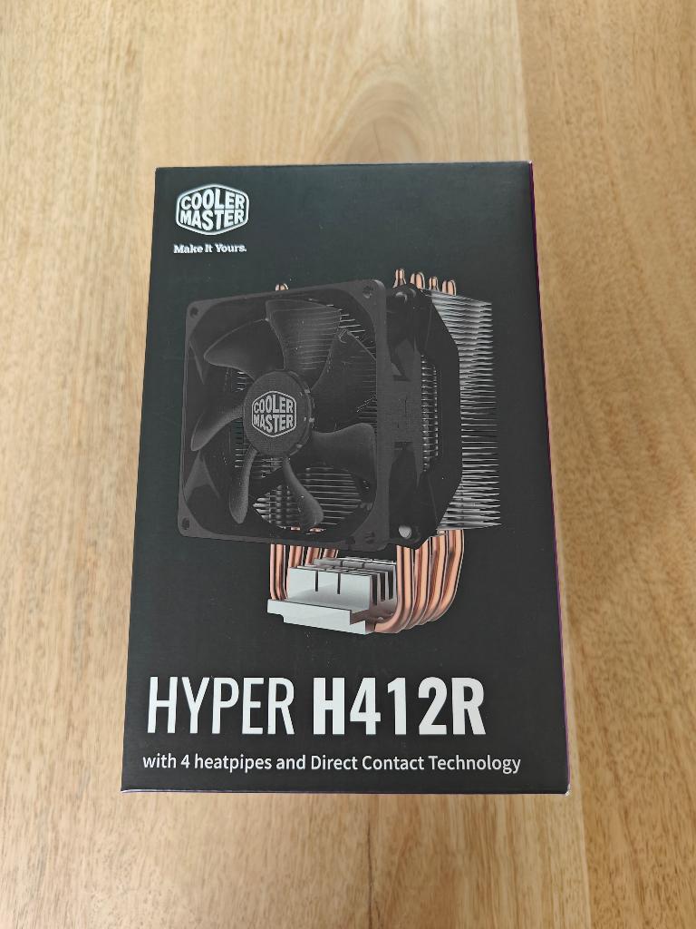 Hyper H412R CPU Koeler, Informatique & Logiciels, Refroidisseurs d'ordinateur, Enlèvement ou Envoi, Utilisé, Refroidisseur ordinateur à air