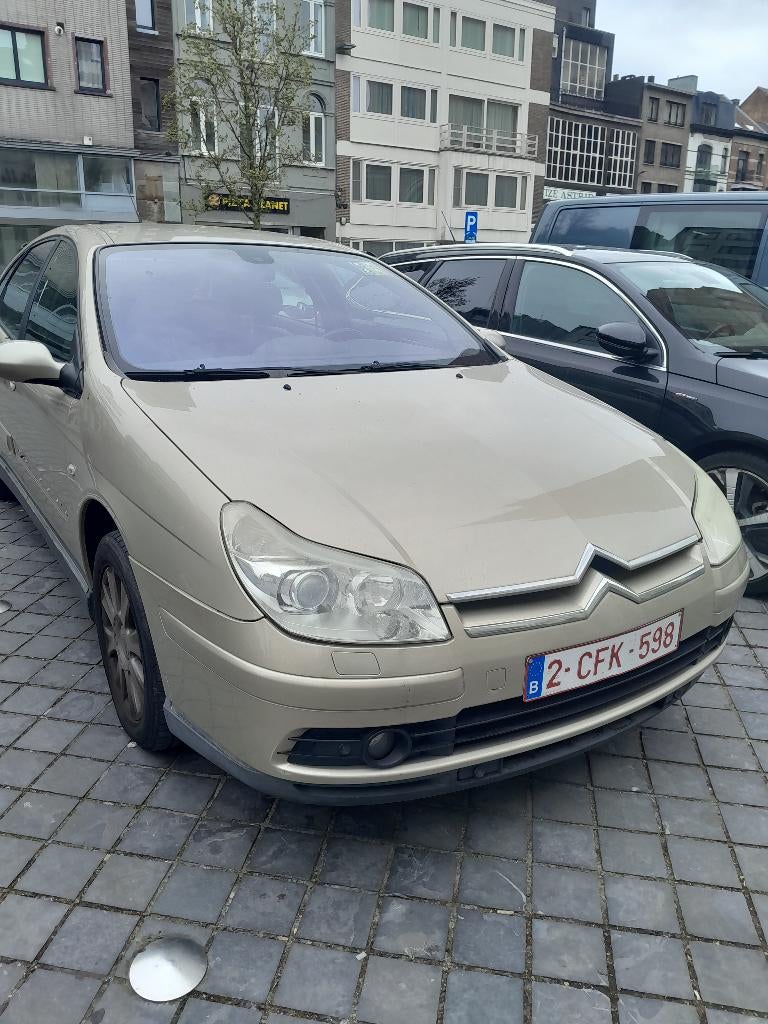 CITROEN C5 (EXCLUSIVE), Auto's, Citroën, 1998 cc, Zwart, Navigatiesysteem, Bruin