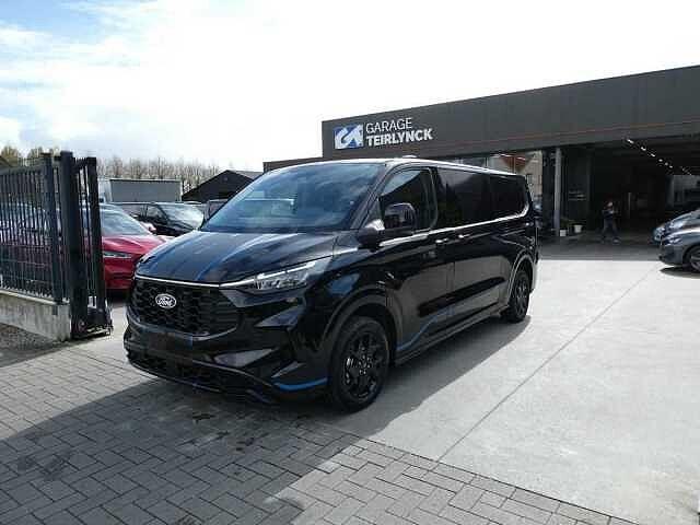 Ford Transit Custom L2 Multi-Use 5pl SPORT automaat 2.0, Auto's, 1995 cc, Euro 6, 167 pk, Zwart