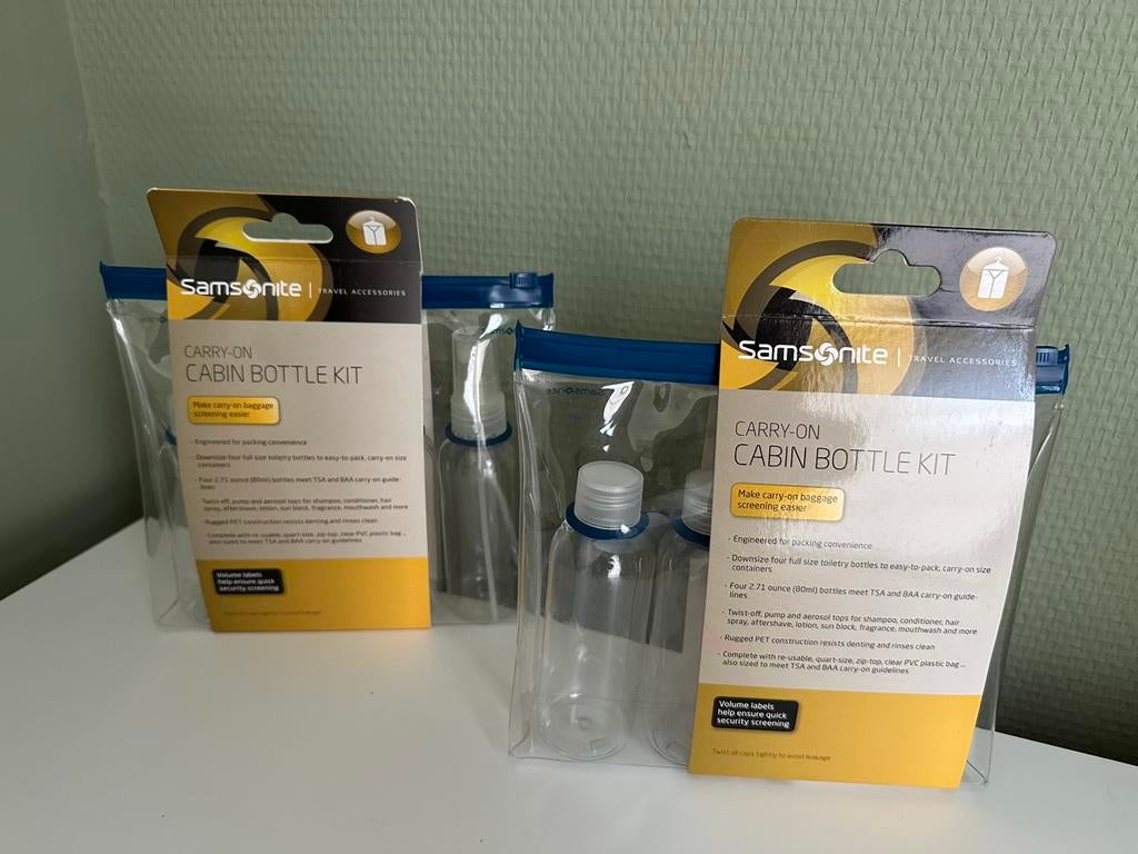 Nieuw! Samsonite Flesjes handbagage, Handtassen en Accessoires, Tassen | Reistassen en Weekendtassen, Ophalen of Verzenden, Nieuw