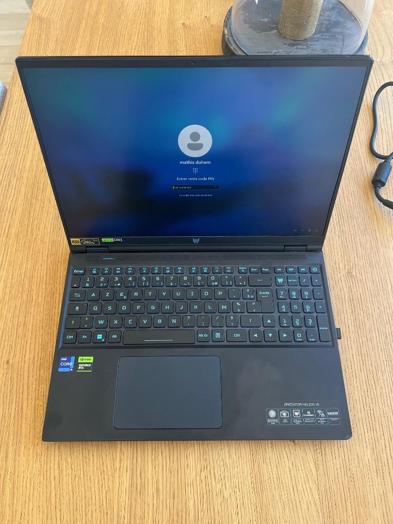 PC GAMING ACER PREDATOR HELIOS 16, Informatique & Logiciels, Ordinateurs de bureau, Comme neuf, Gaming, Enlèvement ou Envoi