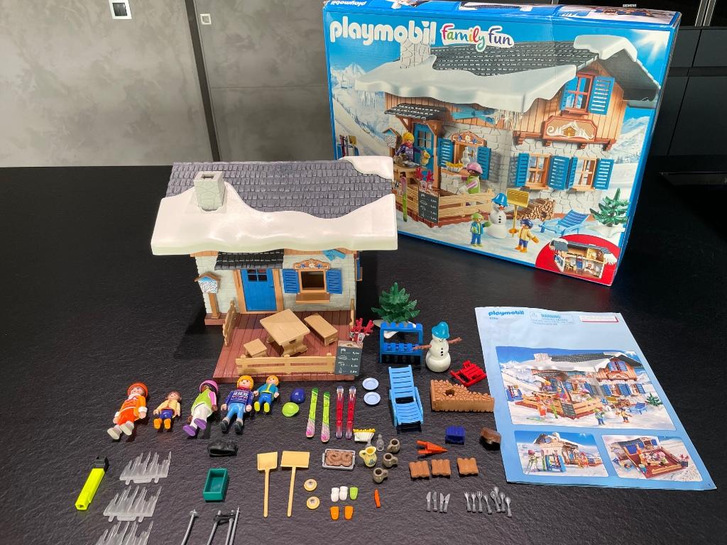 Playmobil  chalet avec skieurs - 9280, Enfants & Bébés, Jouets | Playmobil, Utilisé, Ensemble complet, Enlèvement ou Envoi