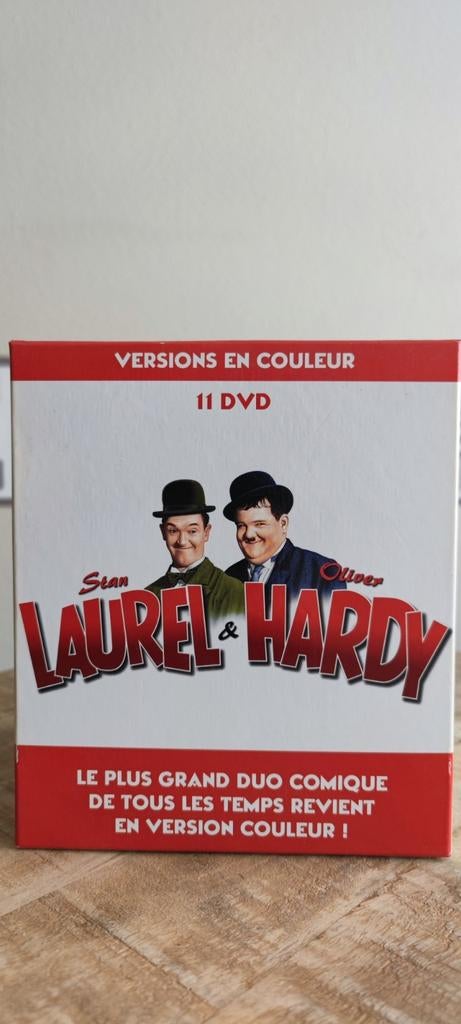 Coffret Laurel et Hardy 11 DVDs, Enlèvement ou Envoi, Comme neuf, Coffret