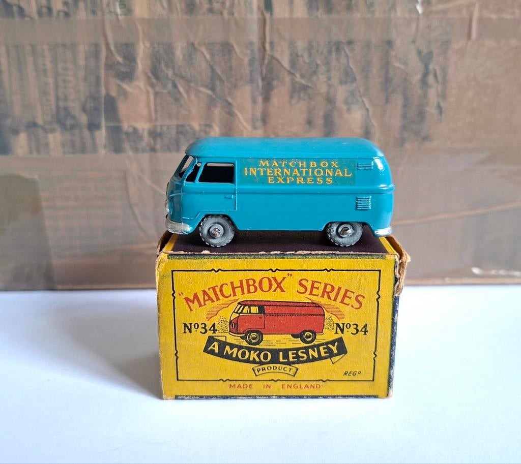 Matchbox 25 volkswagen van, Ophalen of Verzenden, Matchbox