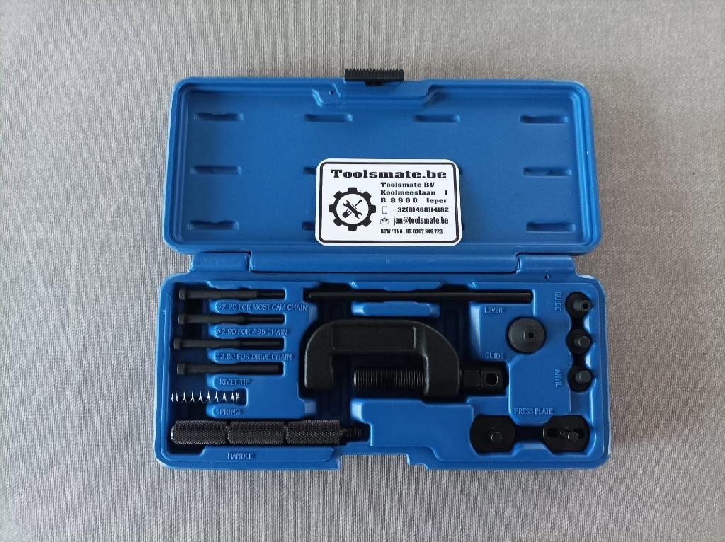 ensemble d'outils pour chaînes/clinker à chaîne avec 3 goupi, Envoi, Neuf