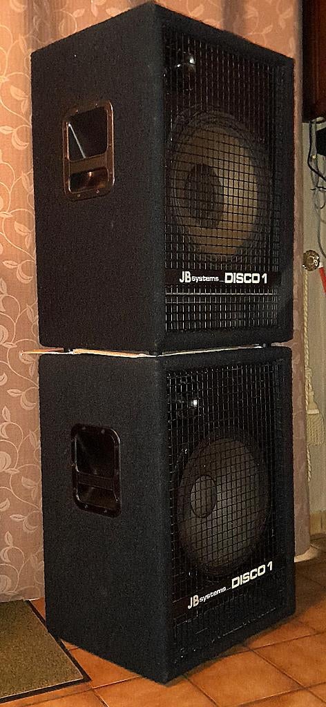 JB.Disco 2 Basboxen met Dome tweeter (lees de info), Ophalen, Gebruikt, Overige typen, Overige merken