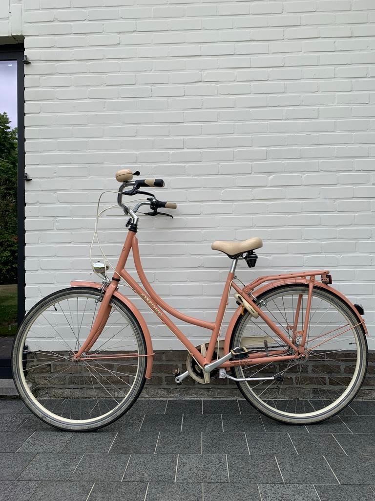 Oxford damesfiets "Gipsy" zalmkleur perfecte staat, Fietsen en Brommers, Ophalen, Zo goed als nieuw, Overige merken, Versnellingen
