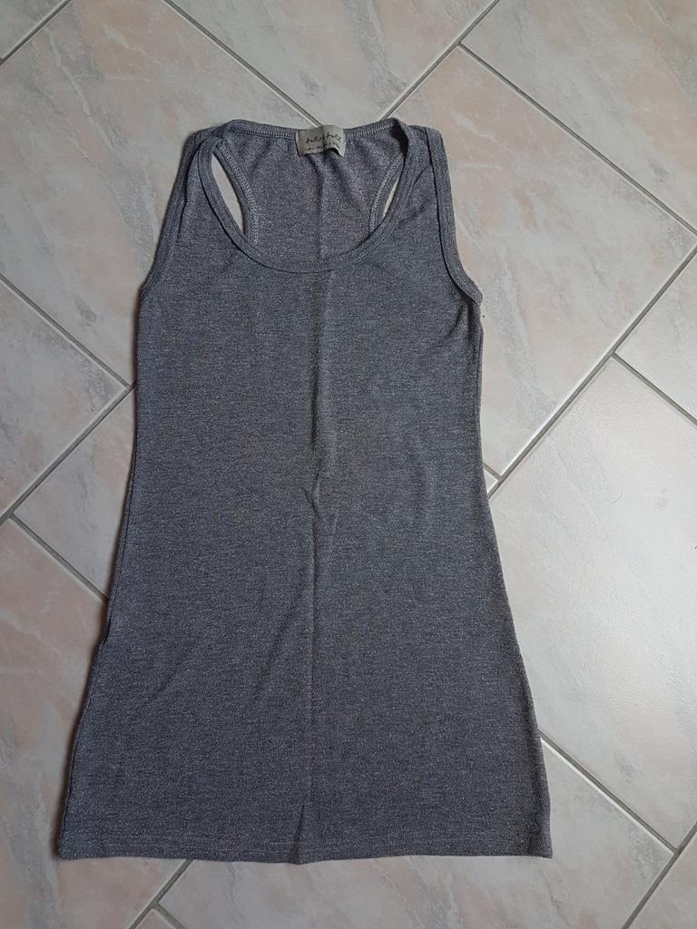 Mini robe argentée, Gris, Enlèvement ou Envoi, Comme neuf, Amélie & Amélie