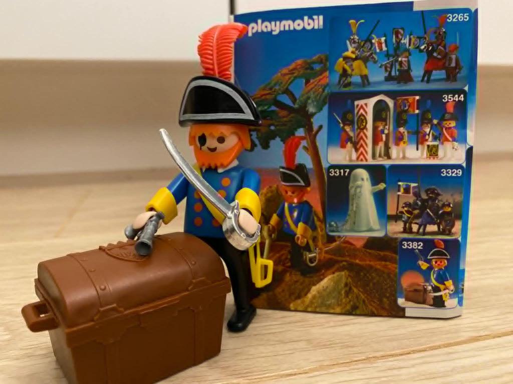 Capitaine pirate Playmobil vintage numéro 3382, Enlèvement ou Envoi, Comme neuf, Ensemble complet