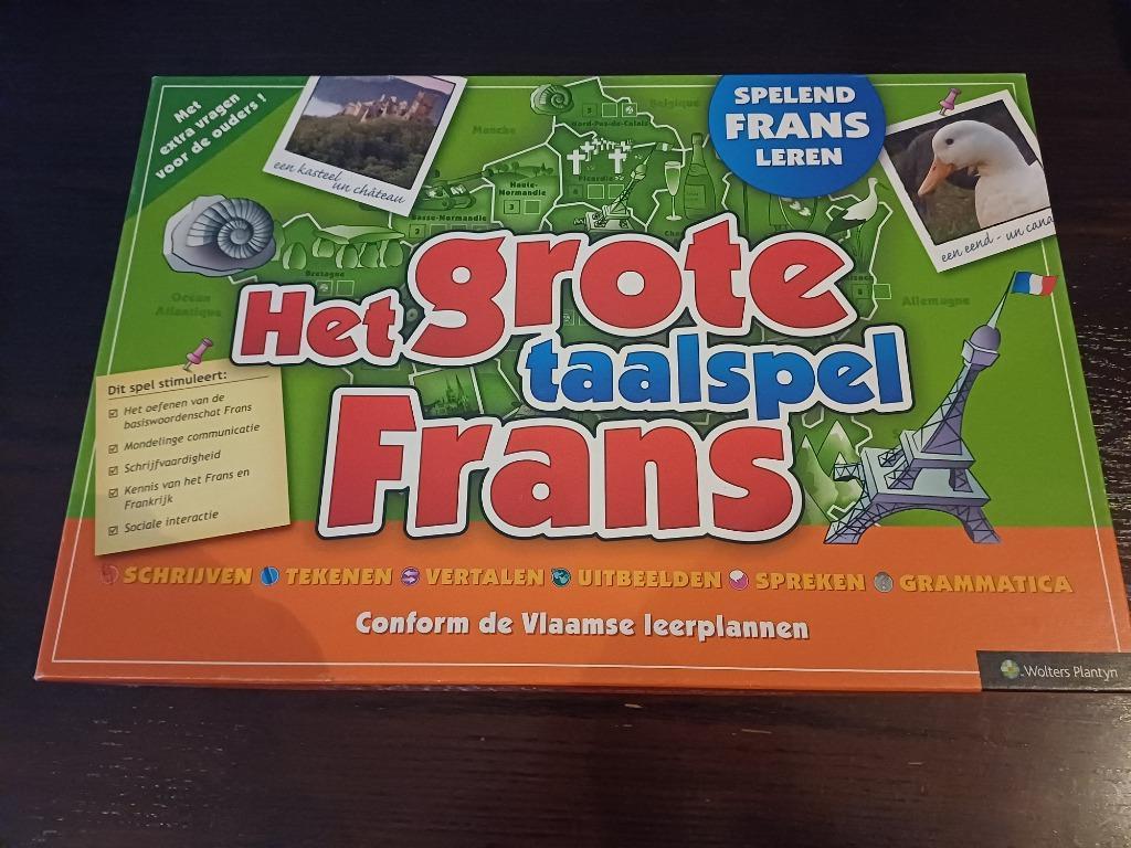 Het grote taalspel Frans - Wolters Plantyn, Ophalen, Zo goed als nieuw, Plantyn