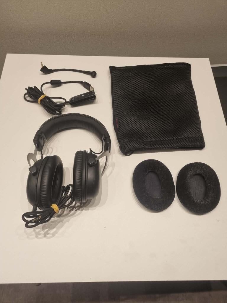 HyperX Gaming Headset Comfortabel Geluid met Microfoon, Computers en Software, Headsets, Ophalen, Over-ear, Mute-functie, Bedraad