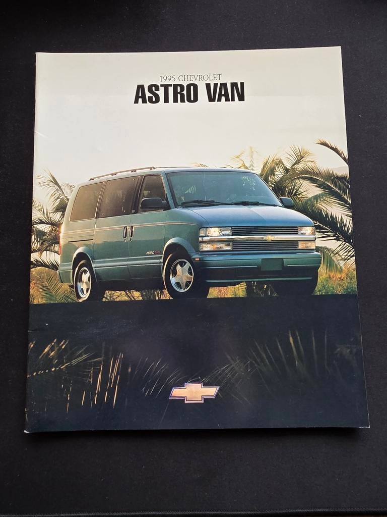 Brochure de la Chevrolet Astro USA 1995, Livres, Autos | Brochures & Magazines, Chevrolet, Enlèvement ou Envoi