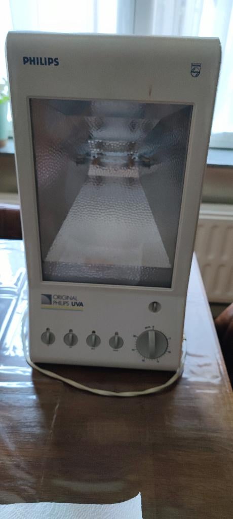 Lampe PHILIPPS pour bronzage visage, Electroménager, Enlèvement, Comme neuf, Solarium visage, Moins de 10 lampes