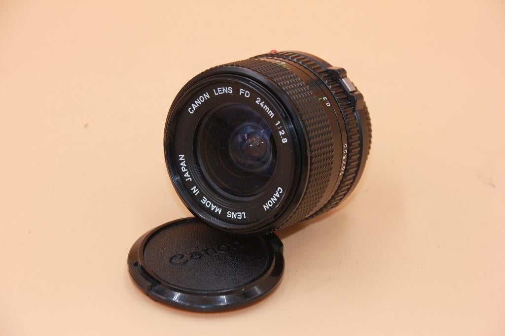 CANON FD 24/2.8, TV, Hi-fi & Vidéo, Enlèvement ou Envoi, Utilisé, Reflex miroir, Canon