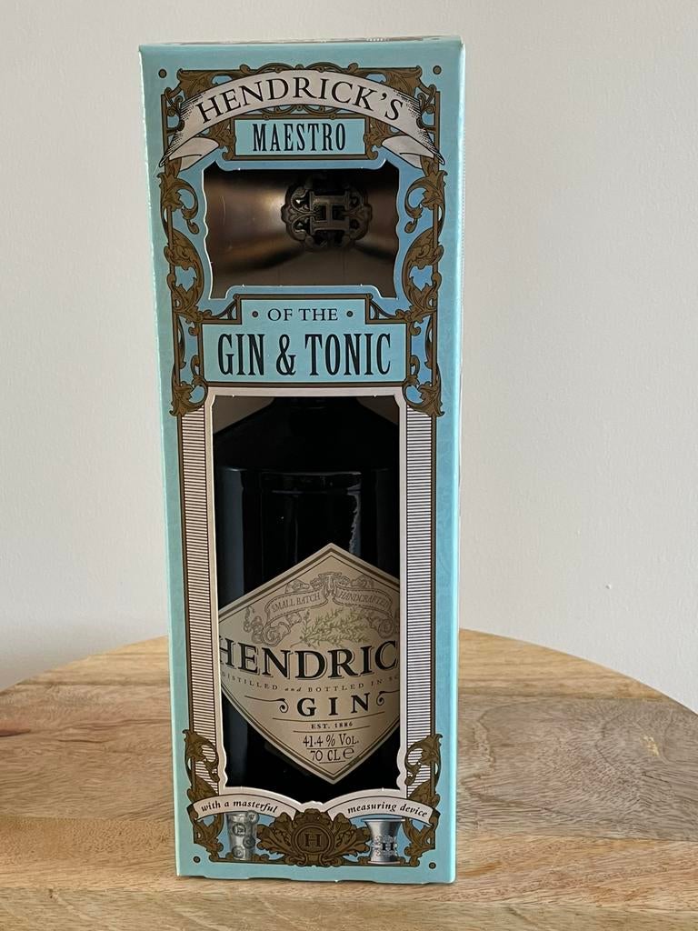Hendrick’s Gin Maestro of the Gin & Tonic + accessoire, Ophalen, Nieuw
