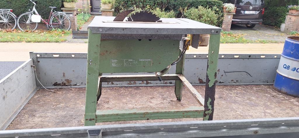 Tafelzaagmachine, Ophalen, Gebruikt, 70 mm of meer, Overige typen